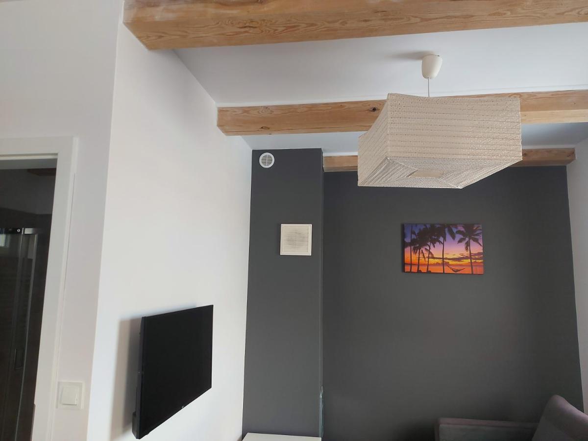 Domki Osada Kalinowa Leba Nowecin Sauna Łeba Exterior foto