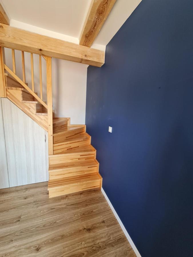 Domki Osada Kalinowa Leba Nowecin Sauna Łeba Exterior foto