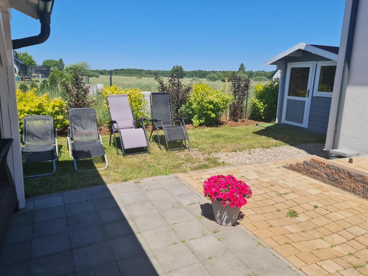 Domki Osada Kalinowa Leba Nowecin Sauna Łeba Exterior foto