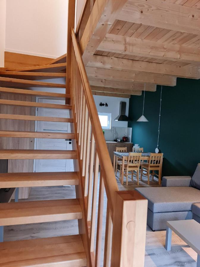 Domki Osada Kalinowa Leba Nowecin Sauna Łeba Exterior foto