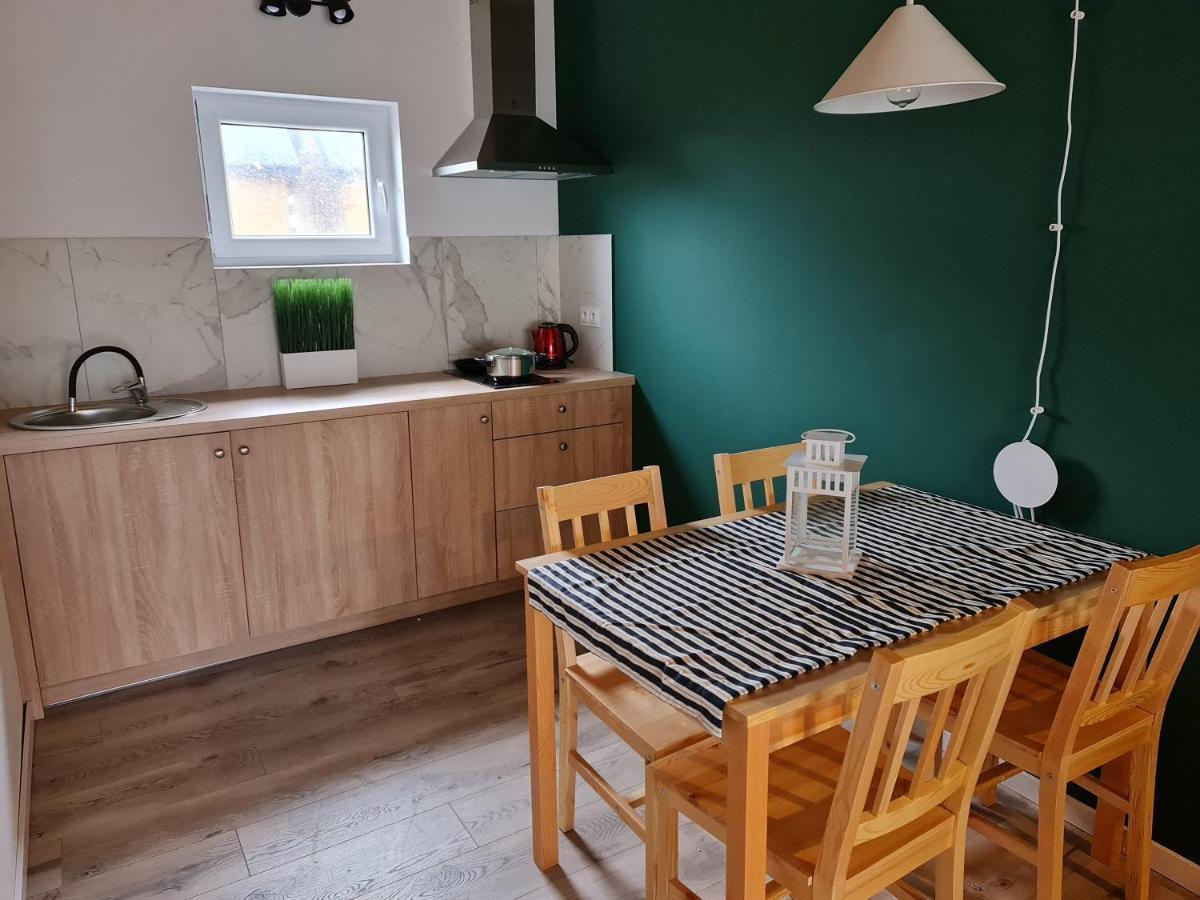 Domki Osada Kalinowa Leba Nowecin Sauna Łeba Exterior foto