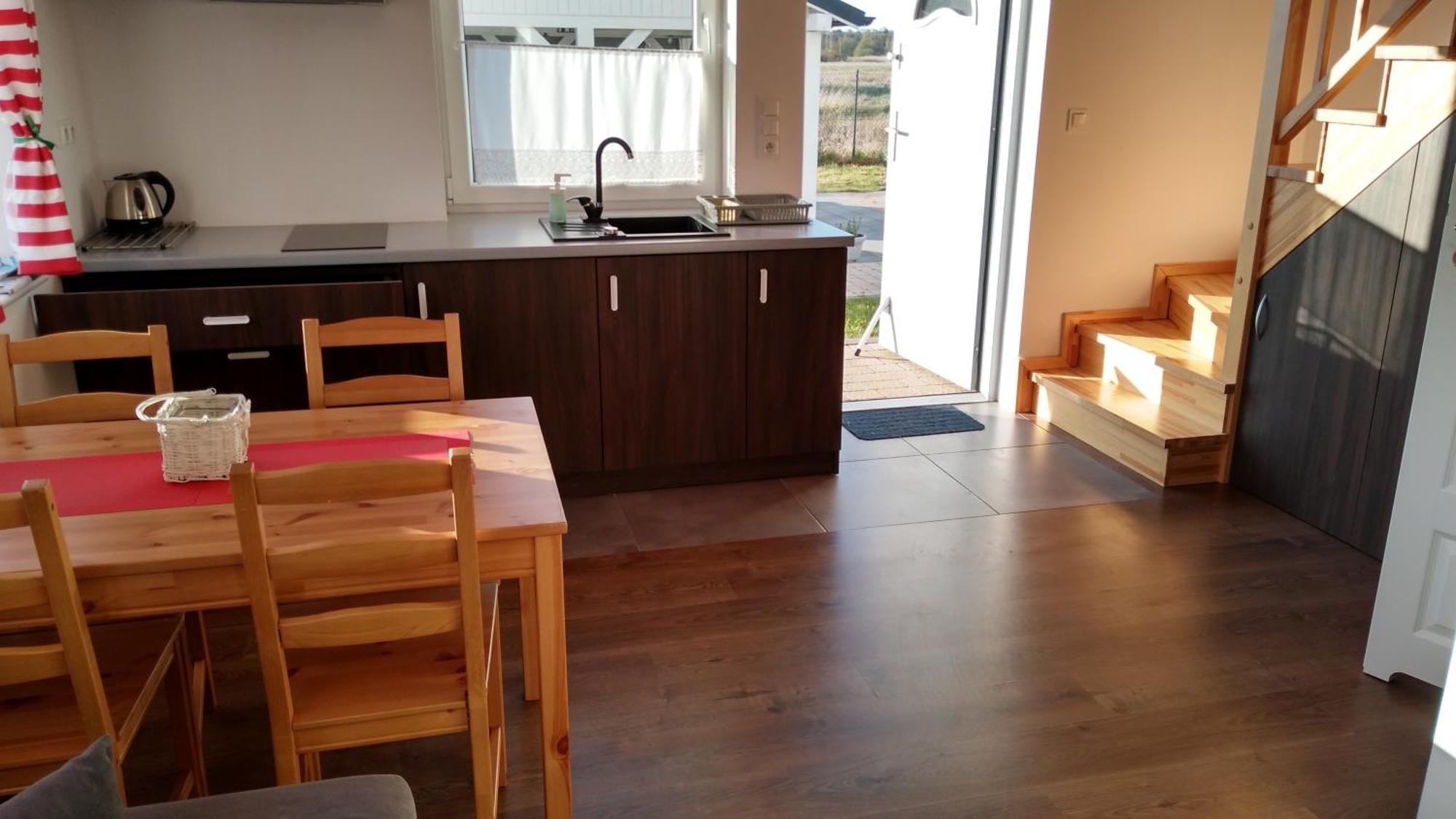 Domki Osada Kalinowa Leba Nowecin Sauna Łeba Exterior foto